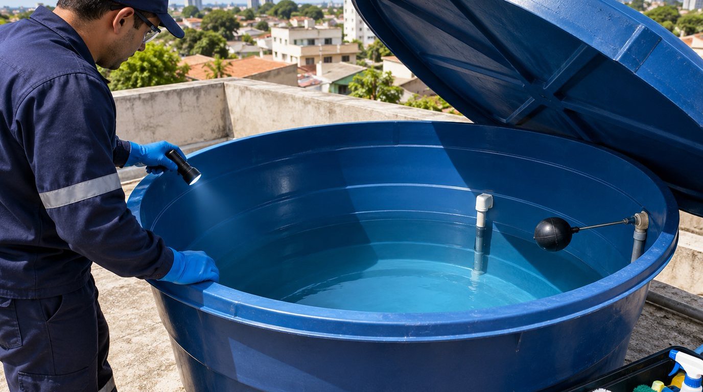 Caixa d'Água Abastecida em Osasco‑SP