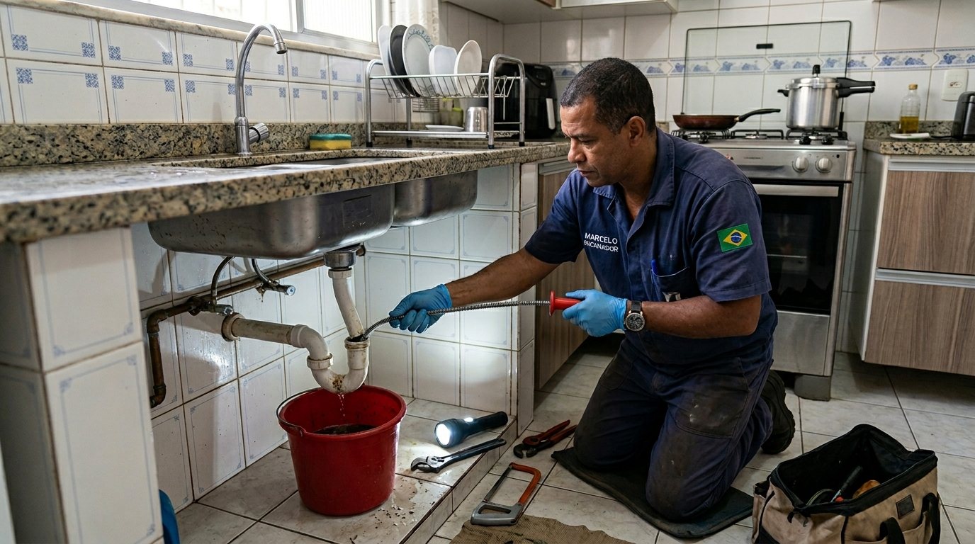 Ligação da Pia da Cozinha em Osasco‑SP